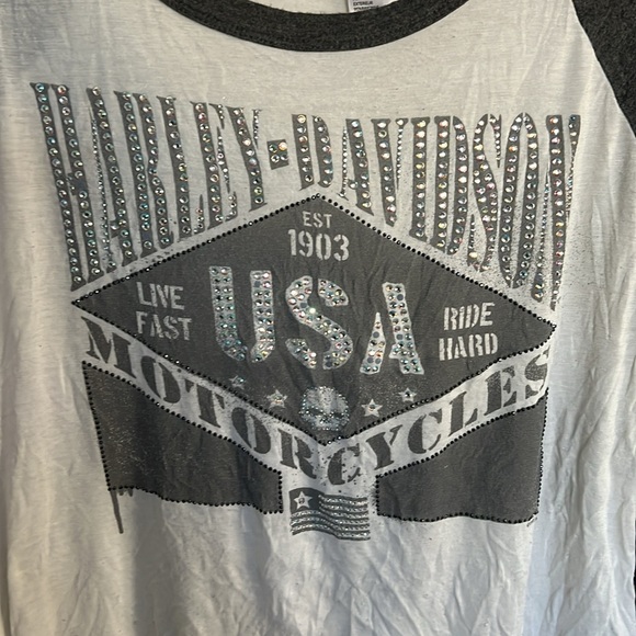 Harley Davidson women’s long sleeve tshirt - Picture 2 of 7